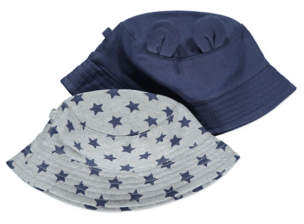 George Navy Hats 2 Pack