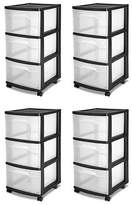 3 Drawer Storage Cart Shopstyle