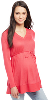 Thumbnail for your product : Motherhood Maternity Tie Front Maternity Tunic