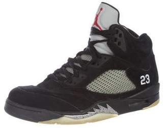 Nike Air Jordan 5 Retro Metallic Sneakers