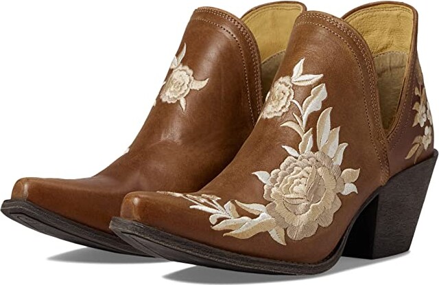 ariat fonda western boot rose