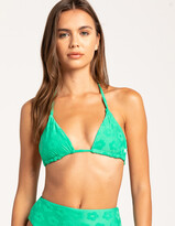 Thumbnail for your product : Hurley Terry Pop Textured Triangle Bikini Top