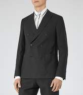 Thumbnail for your product : Reiss Welton B - Double-breasted Slim-fit Blazer in Black