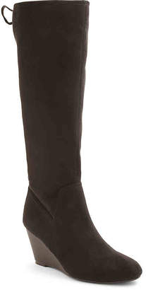 xoxo burkey wedge boot