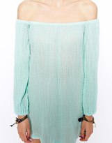 Thumbnail for your product : ASOS Cheesecloth Open Sleeve Tunic