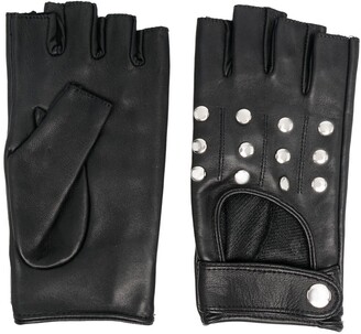 Manokhi Short Studded Gloves