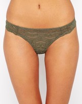 Thumbnail for your product : ASOS COLLECTION Rosa Lace Thong