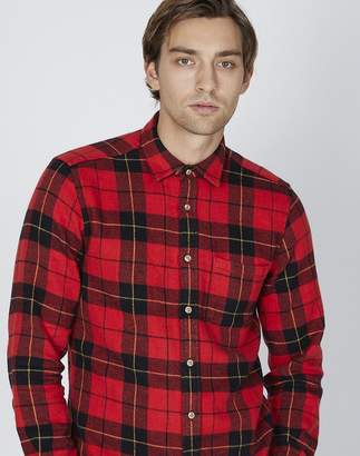 Portuguese Flannel - Colorado Check Shirt Red