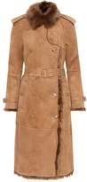 Burberry Shearling trench coat 