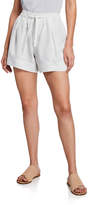 Thumbnail for your product : Vince Pencil-Stripe Drawstring Shorts