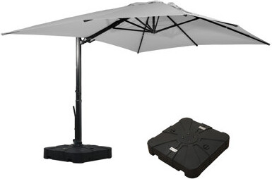 Arlmont & Co. Moona 13' x 10' Rectangular Cantilever Umbrella