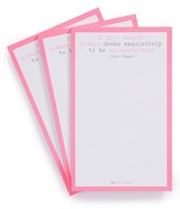 Thumbnail for your product : Ben's Garden 'A Girl Should Always Dress' ScribbleTM Notepads (3-Pack)