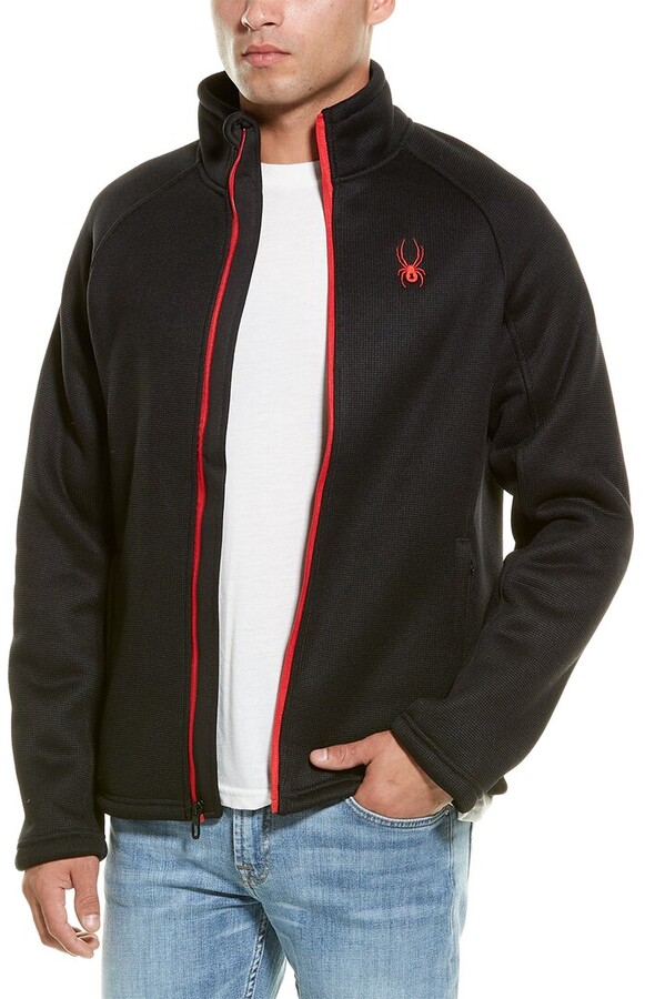 spyder knit jacket