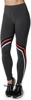 Thumbnail for your product : 925 Fit Gym and Tone It Striped High Waist Leggings