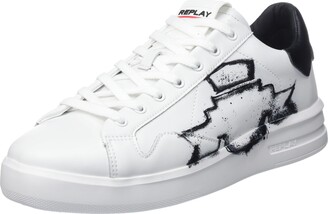 Replay Rz3p0013l Trainers in White for Men
