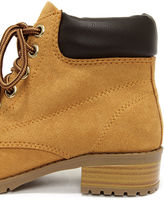 Thumbnail for your product : Soda Sunglasses Equity Tan Suede Work Boots
