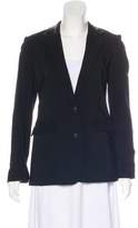Thumbnail for your product : Rag & Bone Leather-Trimmed Lace-up Blazer