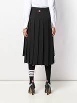 Thumbnail for your product : Thom Browne Mid-Length Pleated Skirt