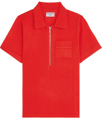 Frame Wool And Cashmere-blend Polo Shirt