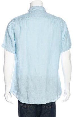 Glanshirt Linen Button-Up Shirt w/ Tags