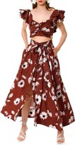 Thumbnail for your product : Aggi Women's Brown Gabriella Henna Skirt