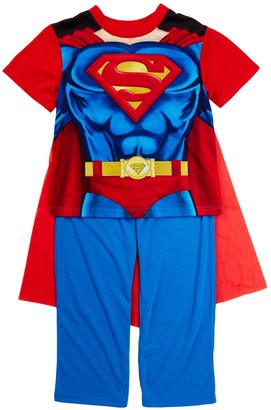 AME Superman Pajama Set with Detachable Cape (Toddler Boys)