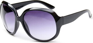 Dodo Paris Hilton Celebrity Designer Inspired Big Frame Oversized Gradient Lenses Women Ladies Sunglasses (Brown)