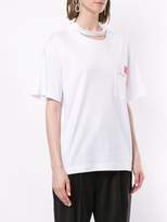 Thumbnail for your product : Cédric Charlier embroidered logo T-shirt