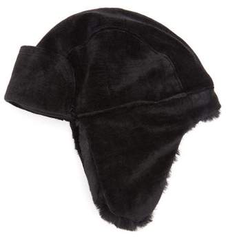 Avia Reinhard Plank Hats Faux Fur Lined Aviator Hat - Womens - Black