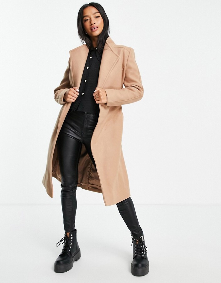 petite beige coat