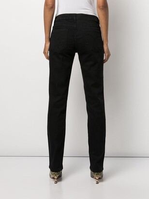 Calvin Klein Jeans Low-Rise Slim-Fit Trousers