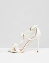 Thumbnail for your product : Ted Baker Appolini Ivory Bow Heeled Sandals