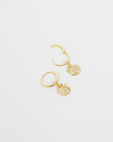 Thumbnail for your product : Ted Baker MARRIEE Moonrock huggie earring
