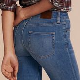 Thumbnail for your product : Burberry Skinny Fit Low-rise Cropped Jeans