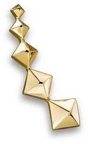 Thumbnail for your product : Chicco Zoë 14K Yellow Gold Graduated Pyramid Single Ear Cuff, Left