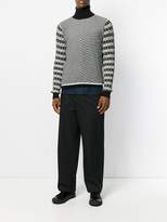 Thumbnail for your product : Maison Margiela jacquard knit turtleneck jumper