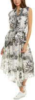 Thumbnail for your product : Adam Lippes Asymmetrical Midi Dress
