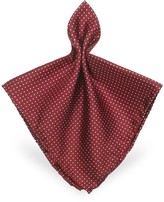 Thumbnail for your product : Forzieri Mini Polkadot Twill Silk Pocket Square