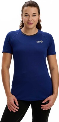 Nike Yoga Dri-Fit short sleeve t-shirt in purple
