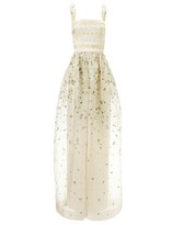 Thumbnail for your product : Temperley London Ecru Silk Primrose Gown