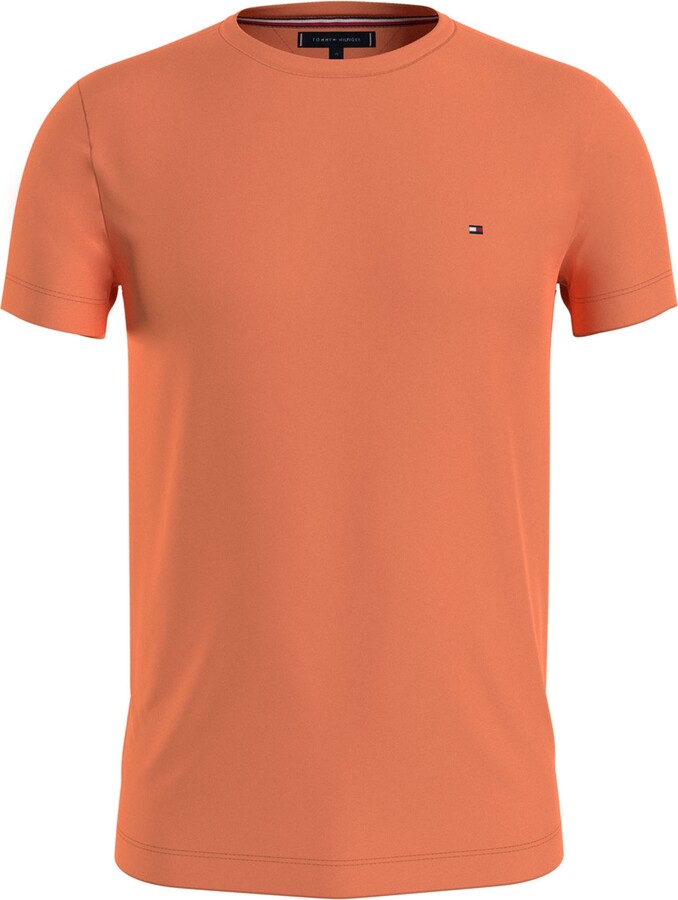 Tommy Hilfiger Men's Orange Shirts | ShopStyle