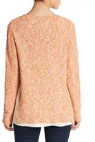 Thumbnail for your product : Lafayette 148 New York Bate Marled-Knit Sweater