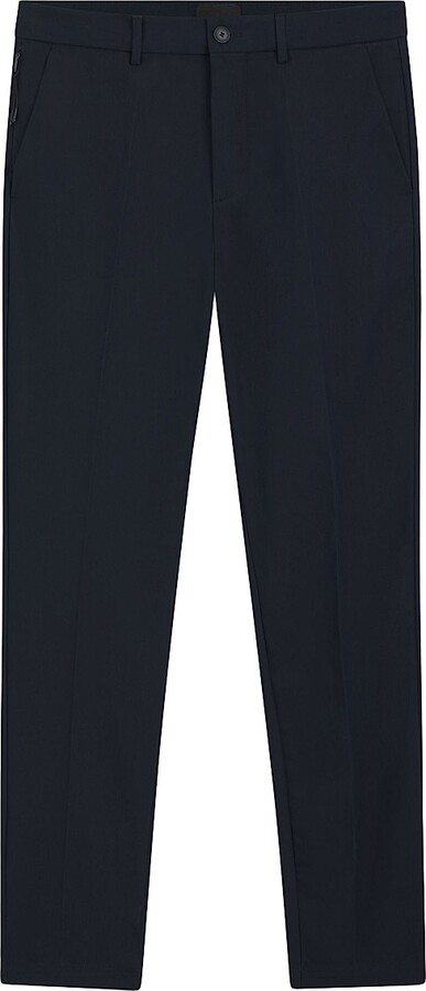 HUGO BOSS Men's Slim-Fit Pants in a Stretch-Cotton - Light Grey - Size 32