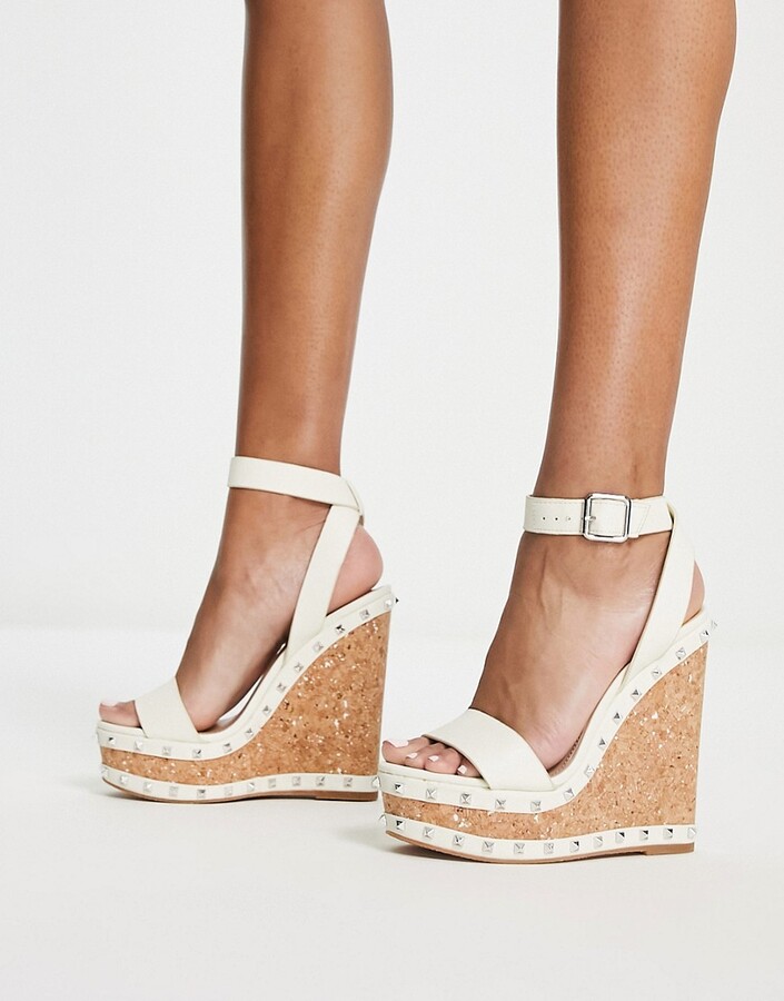 steve madden camel wedges