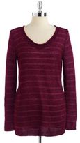Thumbnail for your product : Lord & Taylor Woven Linen Tunic