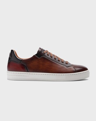 magnanni brown sneakers