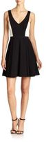 Thumbnail for your product : ABS by Allen Schwartz Bicolor Flare Dress
