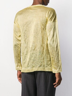 Our Legacy Lightweight Crinkled Knit Sweater