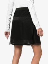 Thumbnail for your product : 032c Plisse Pleated Wrap Mini Skirt