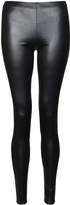 Thumbnail for your product : Forever Womens Celebrity Inspired Plain Pvc Wetlook High Waisted Stretchy Leggings